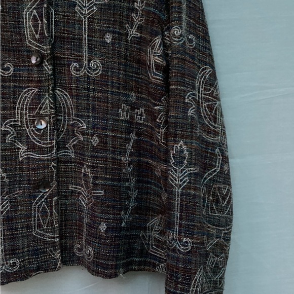 Stone ridge Embroidered Women’s Jacket/ Blazer Size Small - Picture 4 of 14